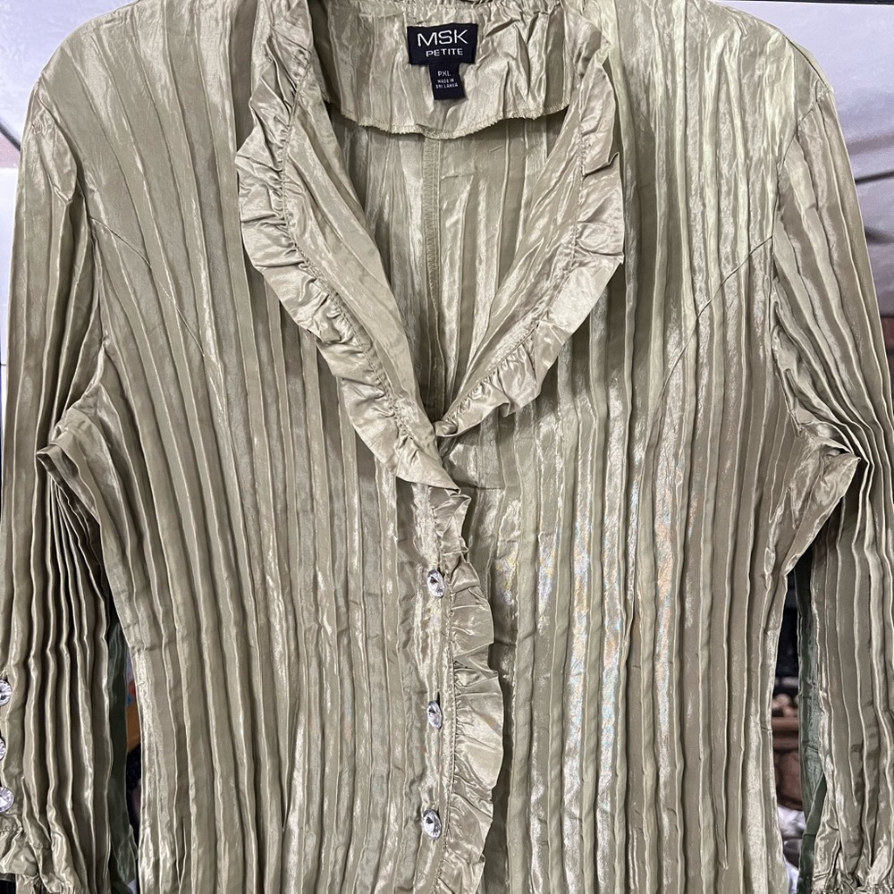 MSK Petite blouse size petite XL.